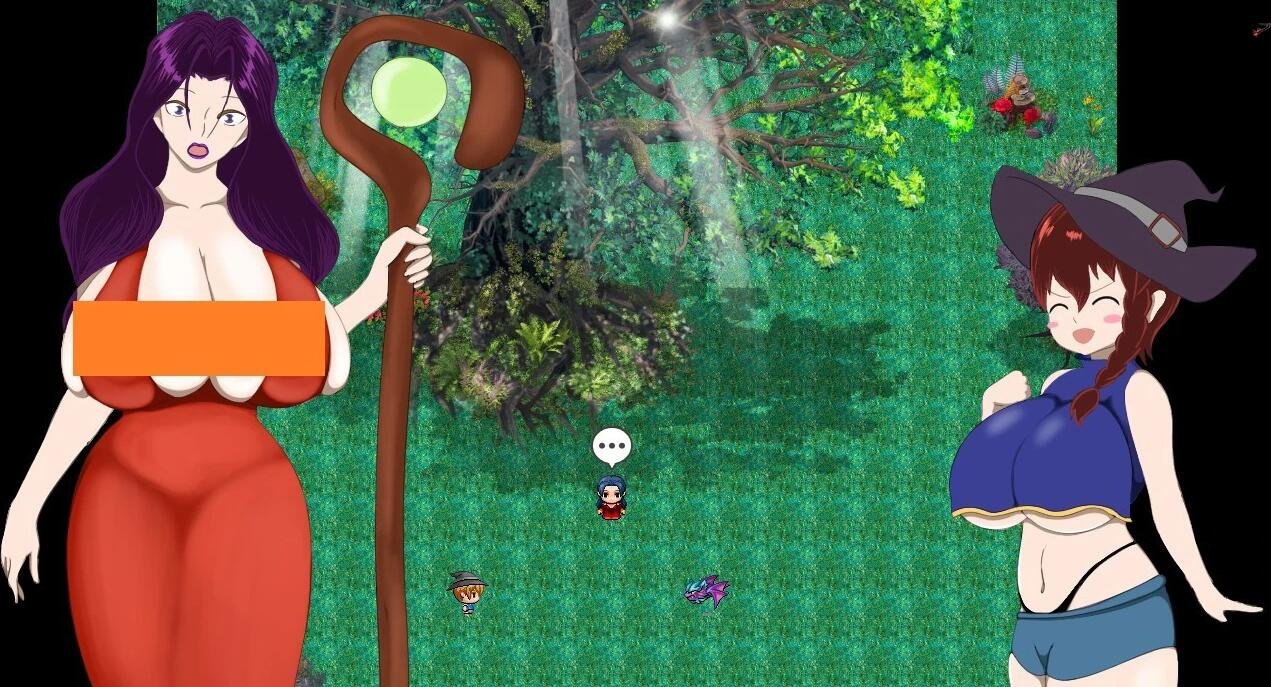 【PC/2D/日系RPG/汉化/动态】用O液修行的魔女!精翻汉化完结版+CG【830M】