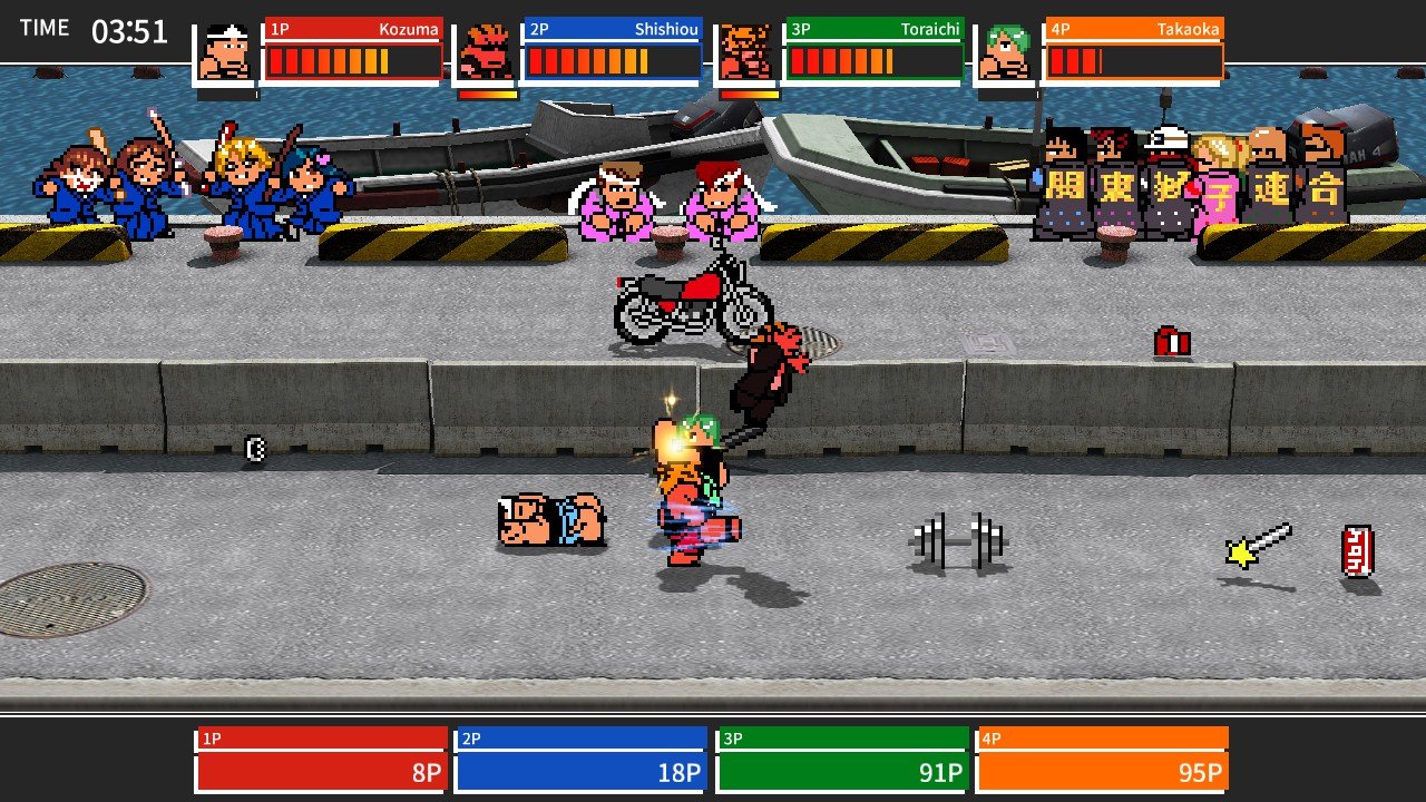 热血格斗:大激战SP/River City Melee: Battle Royal Special