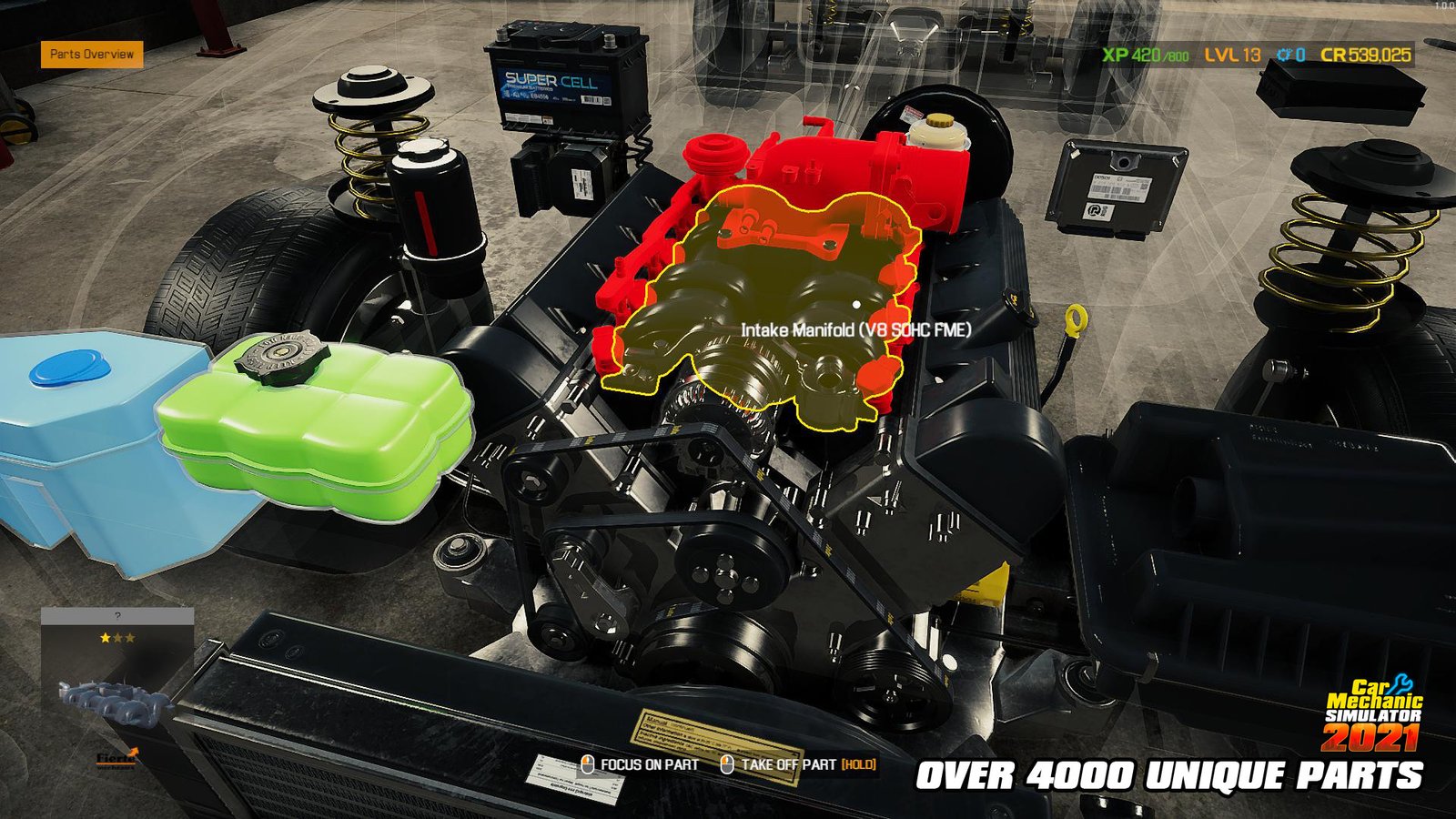 汽车修理工模拟2021/Car Mechanic Simulator 2021(v.1.0.34—更新Rims DLC)