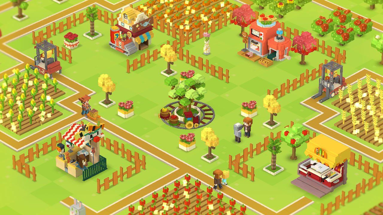 方块岛农场/Voxel Farm Island