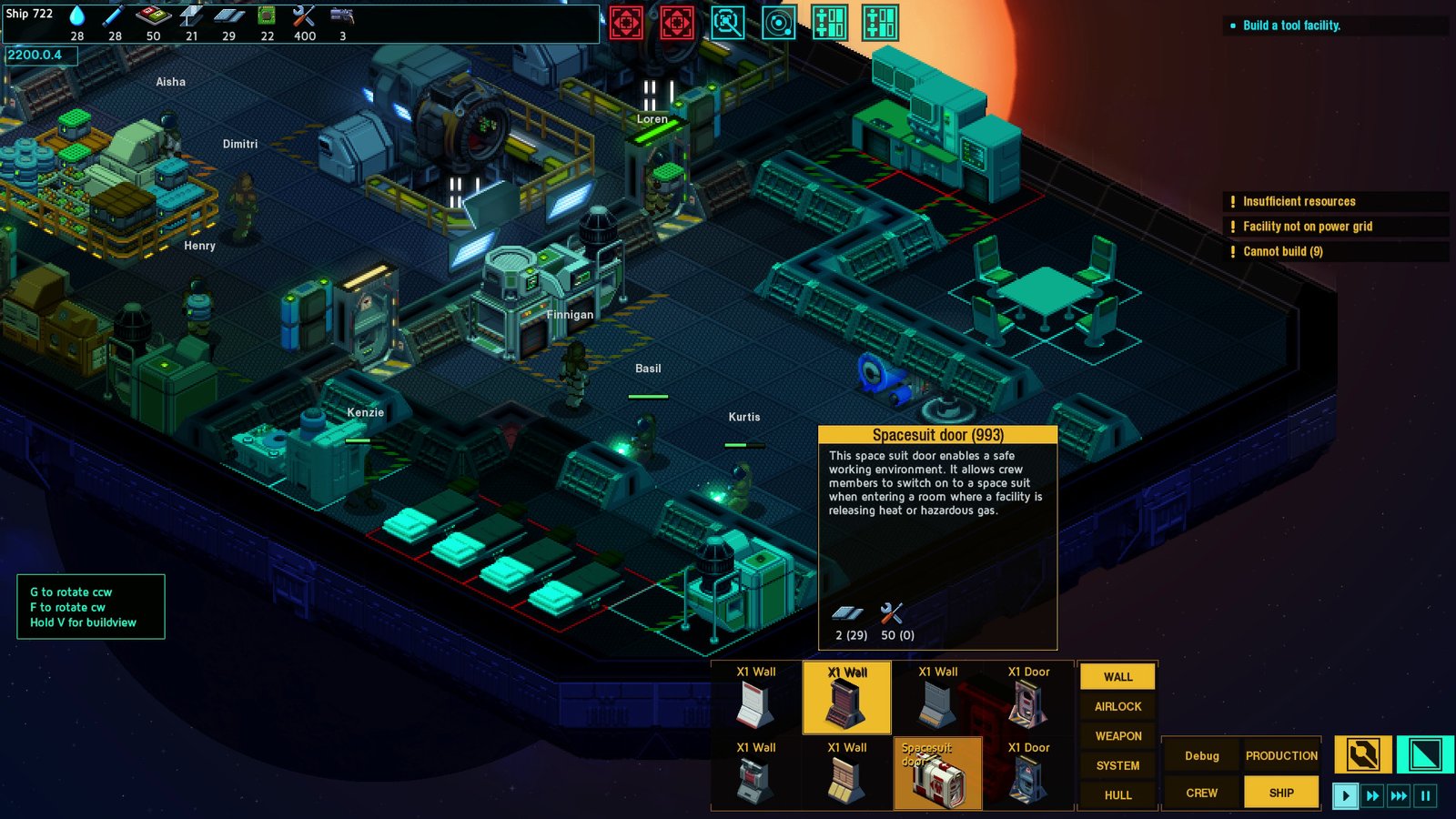 太空避风港/Space Haven（v0.13.0）