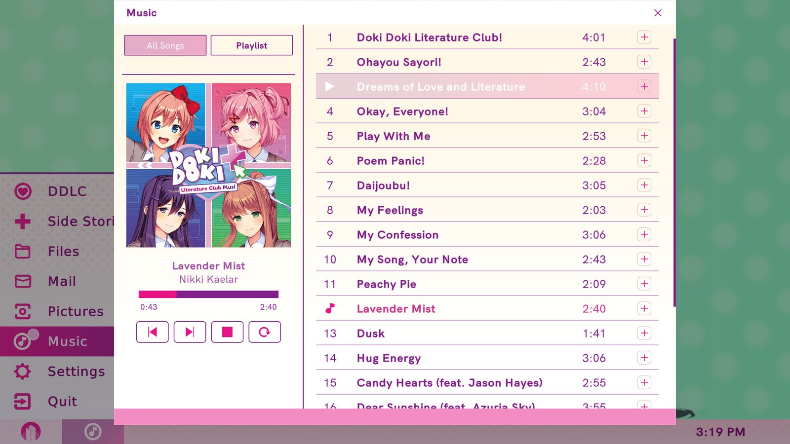 欢迎加入心跳文学部!/Doki Doki Literature Club Plus!(Build.10766092)
