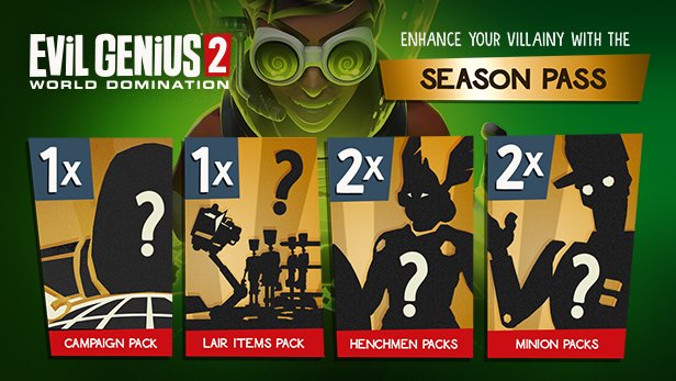 邪恶天才2世界统治/Evil Genius 2: World Domination(数字豪华版-V1.13.0+全DLC+季票)