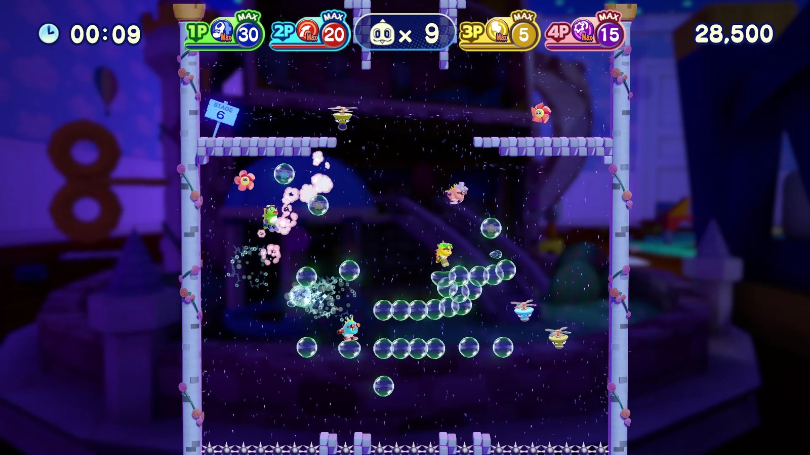 泡泡龙4伙伴:头骨怪与创意工坊/Bubble Bobble 4 Friends: The Baron’s Workshop