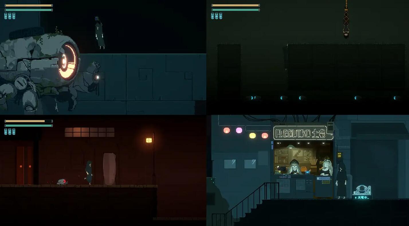 【PC/2D/像素ACT/汉化】DECOY 群青的魔女 V1.03 精翻汉化版+存档【1.3G】