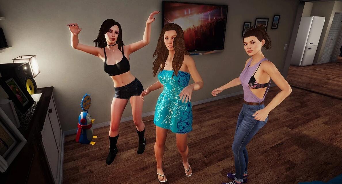 【PC/3D/SLG/中文】居家派对 家庭派对House Party V1.3.0.1 STEAM官方中文豪华版+DLC【5.8G】