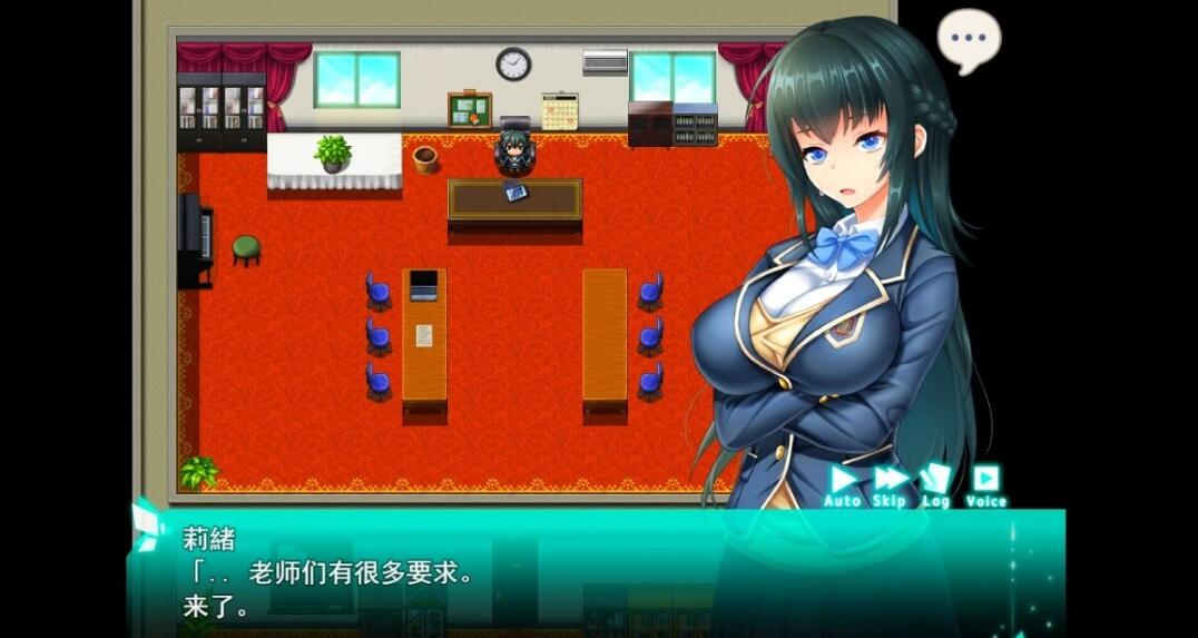 【PC/2D/RPG/汉化】拯救被绑架的后辈！巨汝学生会长 云翻汉化版【3G】