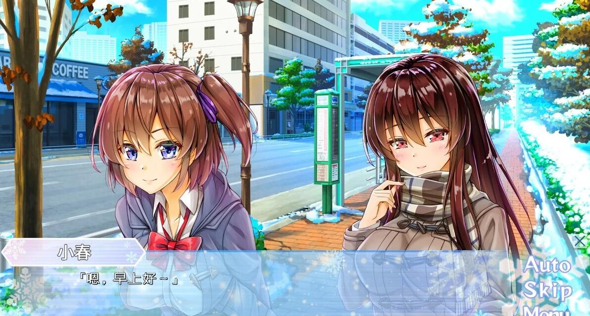 【PC/2D/ADV/汉化】Aikano～雪空的三角关系 V1.0.1 AI汉化版【2.3G】