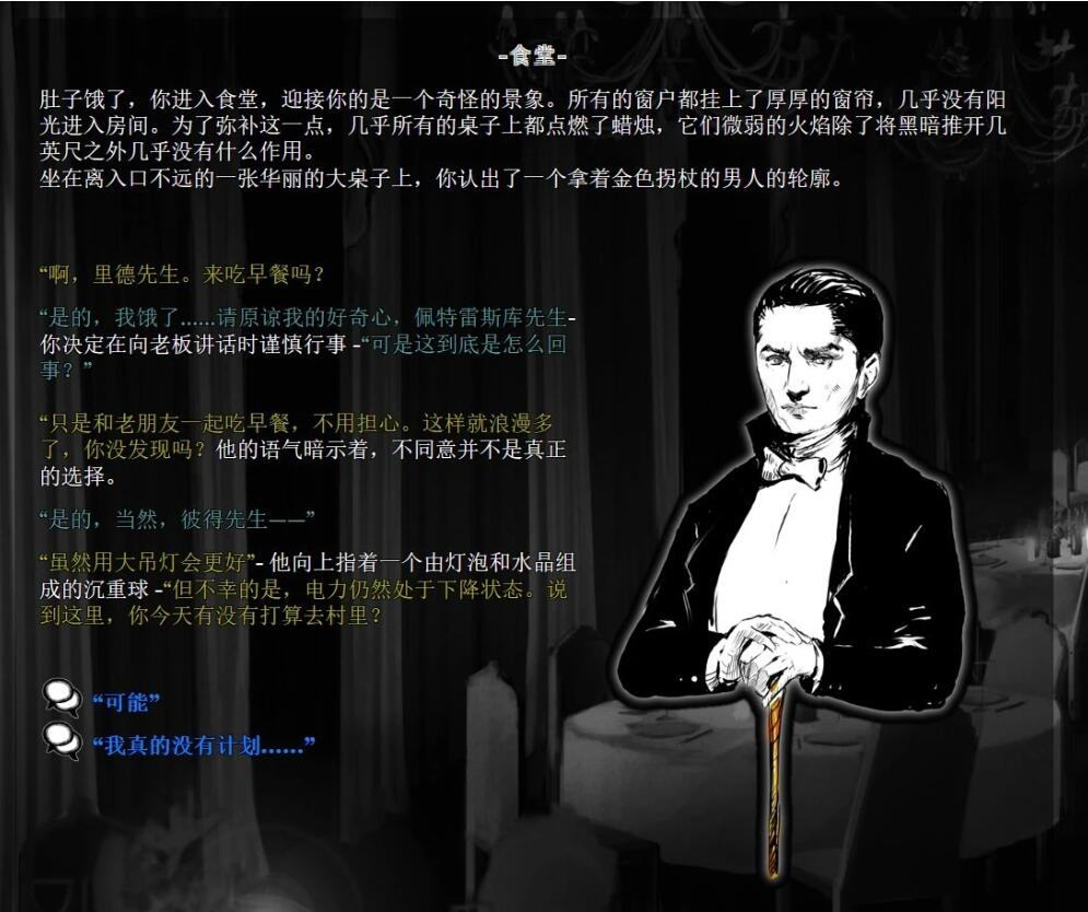 【PC/2D/文字HTML/汉化】Transylvania V0.5.04 浏览器汉化版【230M】