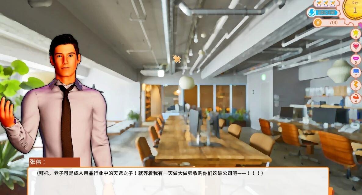 【PC/3D/SLG/中文】打工人张伟和他不太好说的二三事 V1.0 STEAM官中版【2.1G】