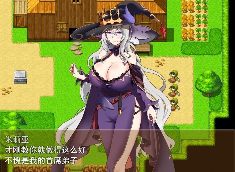 【PC/2D/RPG/汉化】魔女与两个弟子～单纯的弟子和垃圾弟子 AI汉化版【1.2G】