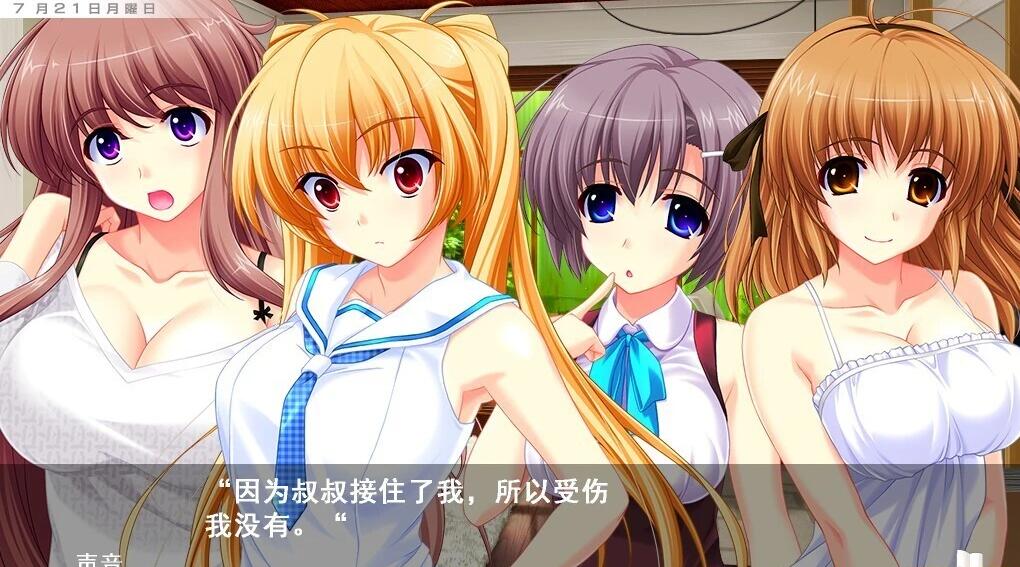 【PC/2D/ADV/汉化】侄女心动茶 AI汉化版【4.9G】