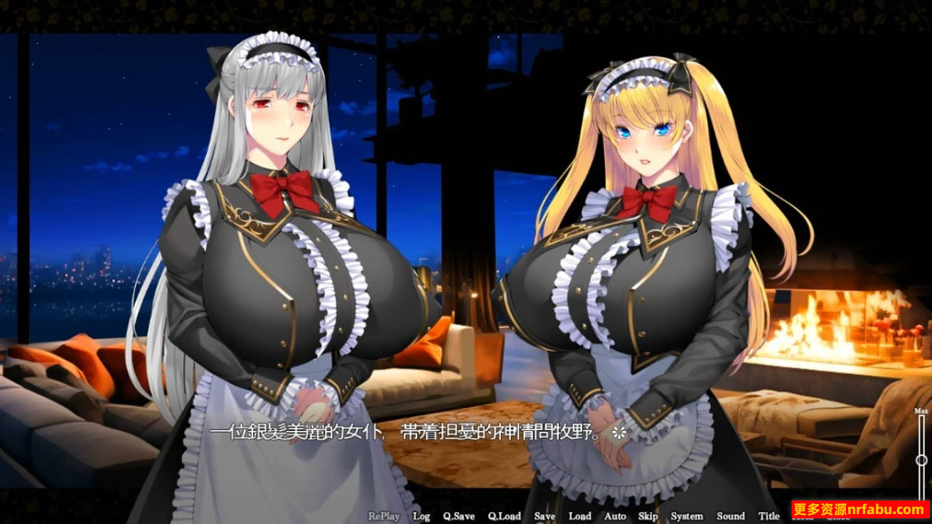 【PC/2D/ADV/汉化】○乳女仆教育～夜○紧缚教育 AI汉化版+存档【2.3G】